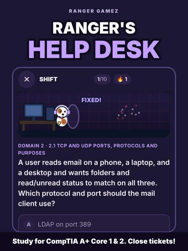 Ranger's Help Desk gameplay