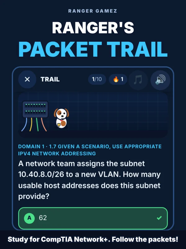 Ranger's Packet Trail gameplay