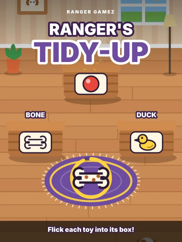 Ranger's Tidy-Up gameplay